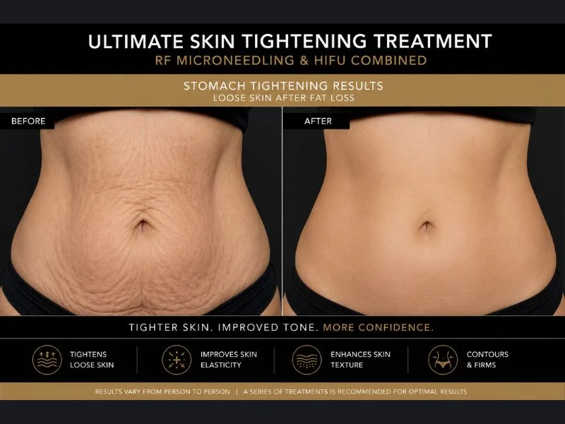 The Ultimate Skin Tightening Treatment body results Lancashire